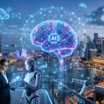 AI and Technology Trends 2026 showing artificial intelligence, AI agents, automation, robotics, and future innovations